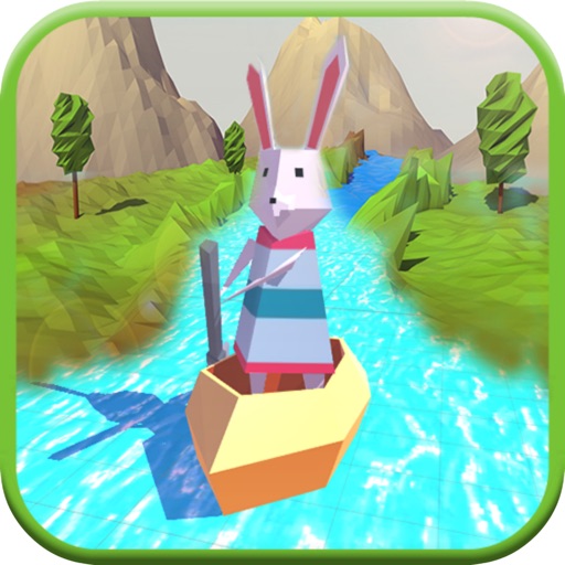 Blocky Magic River - New Minimalist Game iOS App