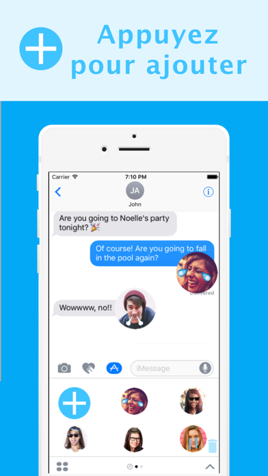 Screenshot #3 pour Emoji Kit - Stickers personnalisés pour iMessage