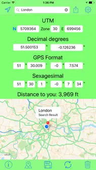 UTM Coordinates Tool iphone bilder 1
