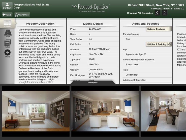 Prospect Equities® Real Estate for iPad screenshot-3