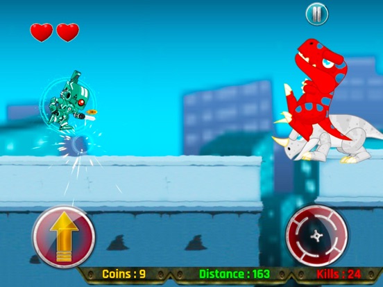 Screenshot #5 pour Fighting Robot Real Game 2016 - Tirez sur Dinosaur avec Robot Gun