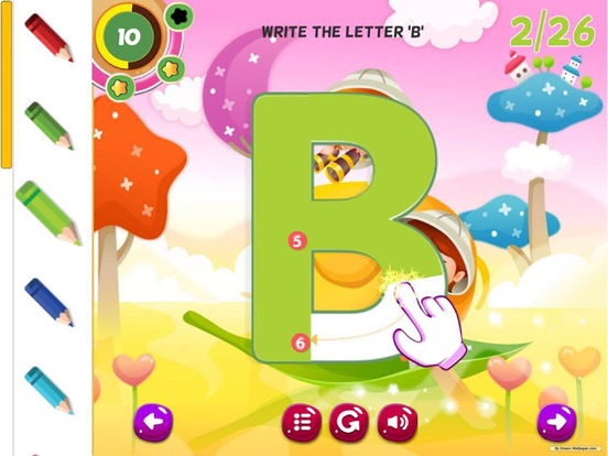 Screenshot #6 pour ABC Tracing Letters Handwriting Practice Children