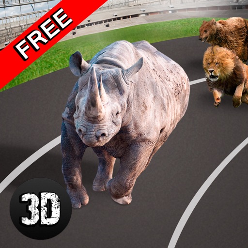 Wild Animal Racing Challenge 3D icon