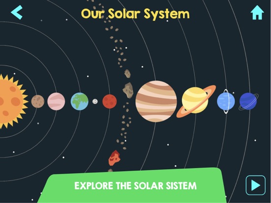 Cosmolander - Missions in the Solar System iPad app afbeelding 1