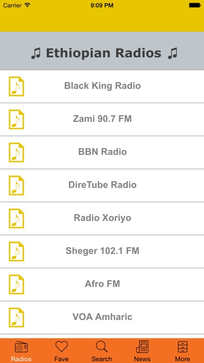 Ethiopian All Radio, Music & News For Free