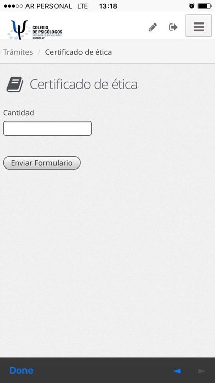 Colegio de Psicólogos Distrito XV