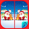 Icon Spot the Difference Merry Christmas Find it Game.s