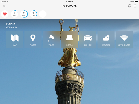 Travel Guide & Offline Map for Western Europeのおすすめ画像1