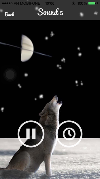 Screenshot #3 pour Wolf Sounds - Gray wolf Sounds