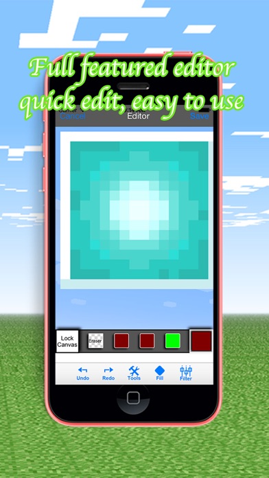 PE Resource Texture Packs for Minecraft Pocketのおすすめ画像1