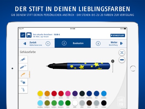 STAEDTLER 3Dsigner - Gestalte deinen Stift! screenshot 3