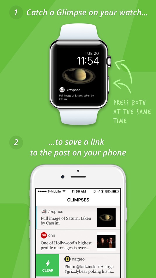 #4. Glimpse Watch Face - A little window to your world (iOS) 由: Little Labs, Inc.