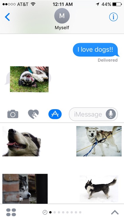 Sled Dog Stickers screenshot-3