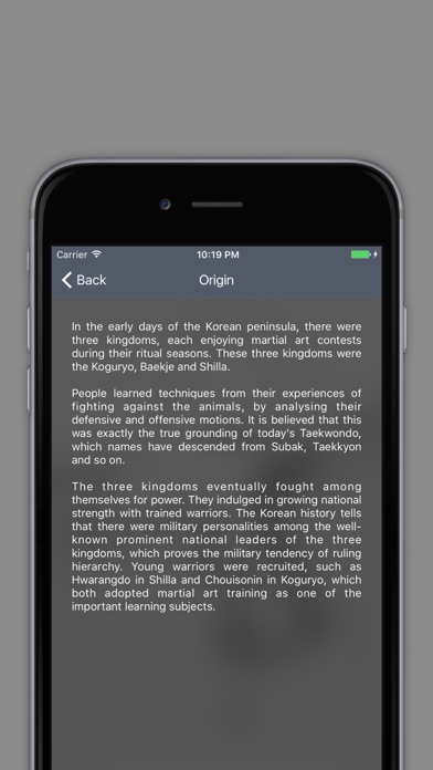 Taekwondo Bible - Poomsae and Terminology Screenshot