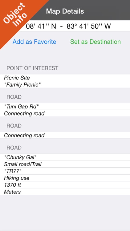 Nantahala National Forest gps outdoor map