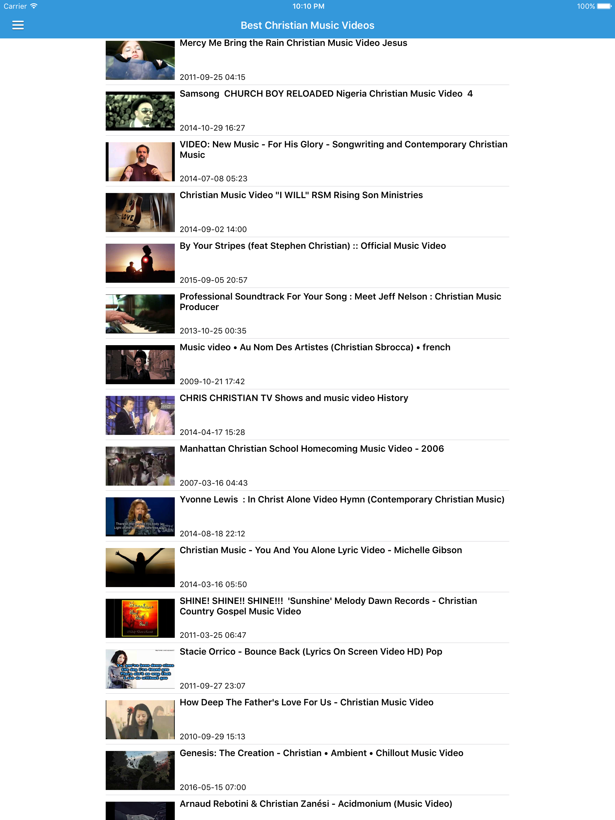 Christian Gospel Music Free - Worship Songs, Radio & Music Videos