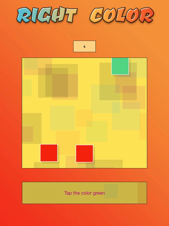 Screenshot #4 for Right Color - chose the right color game