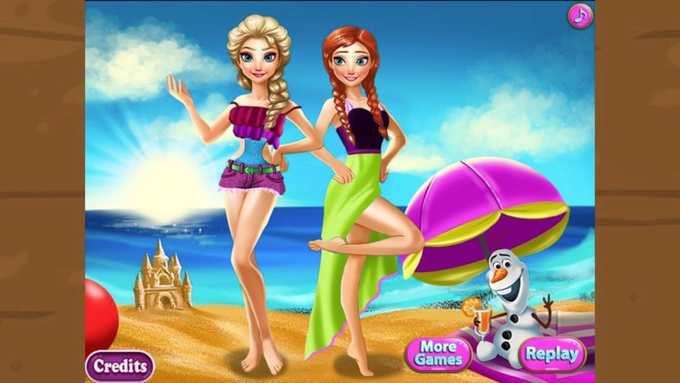 Start for the Beach-the beach dress up