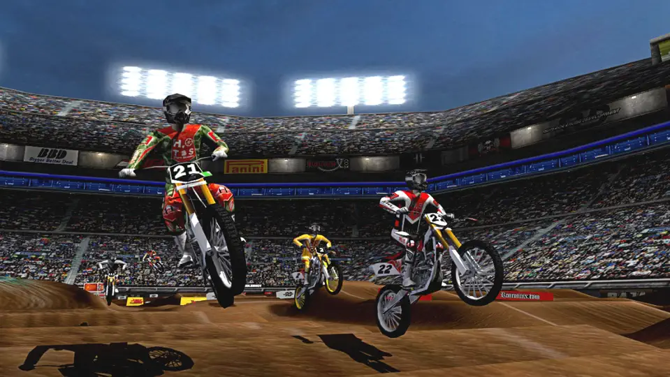 Captura de pantalla de 2XL Supercross Lite en iPhone 1