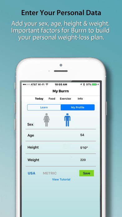 Screenshot #1 pour Burrn - Lose weight every minute! - Weight Loss