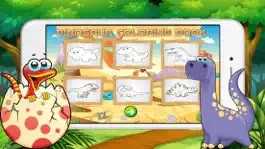 Game screenshot Dinosaur coloring Book for Kid Games and Toddlers mod apk