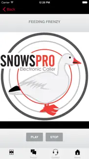 snow goose call - e caller - bluetooth compatible iphone screenshot 1