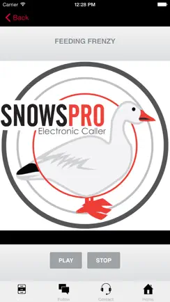 Snow Goose Call - E Caller - BLUETOOTH COMPATIBLE iPhone image 1