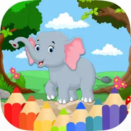 Animals Coloring Pages for Kids Girls & Boys HD app icon