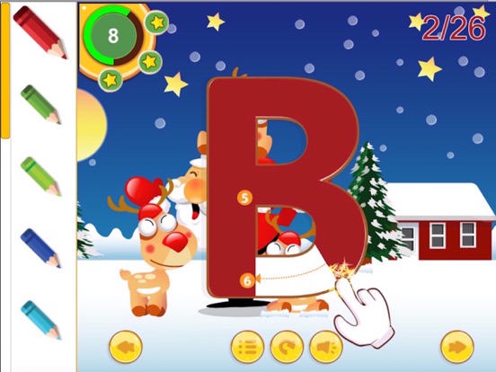 Screenshot #5 pour Père Noël abc prononciation anglaise pour débutant