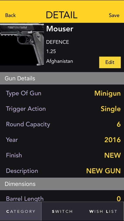 SnapCollect - Gun, Firearm Collecting Manager screenshot-4