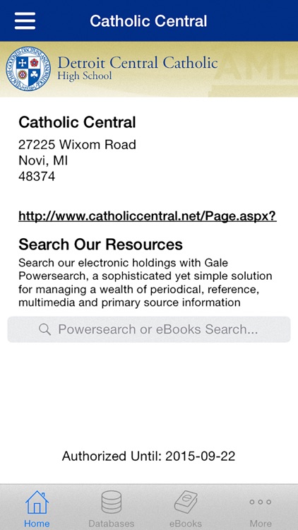 Access My Library®