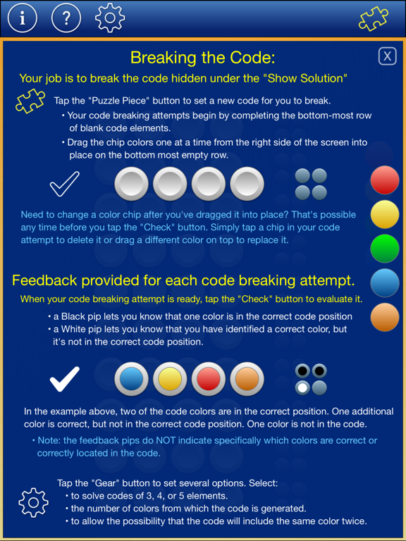 MindMatch Code Breaker iPad screenshot