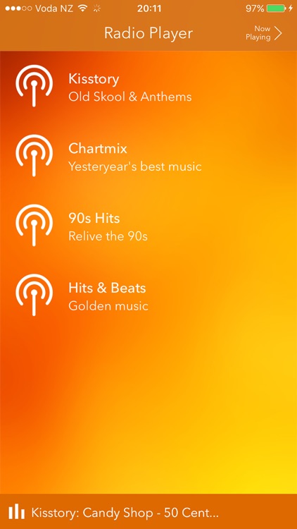 Old Skool & Anthems Radio Player