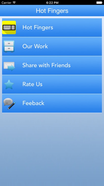 Hot Fingers for Windows 10