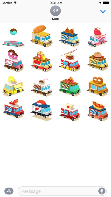 Food Truck Stickers