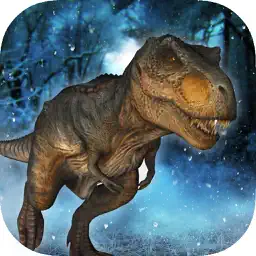 Jurassic Dinosaur Hunter : Ice Age Challenge 2017 app icon
