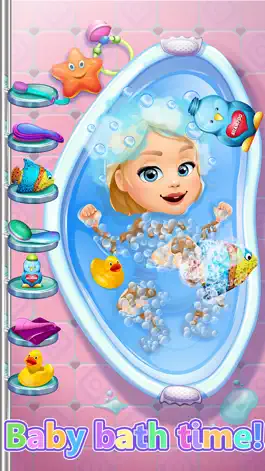 Game screenshot Baby Girl Care Story - Family & Dressup Kids Games hack