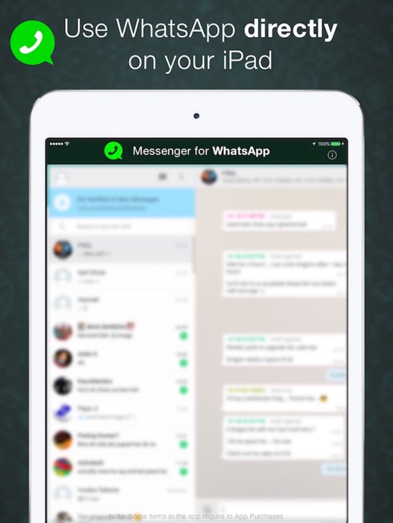 All Devices for WhatsApp - Messenger for iPad