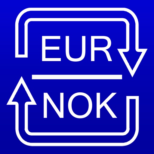 Euro to Norwegian kroner and NOK to EUR converter icon