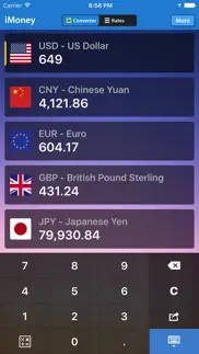imoney air · currency exchange iphone screenshot 4