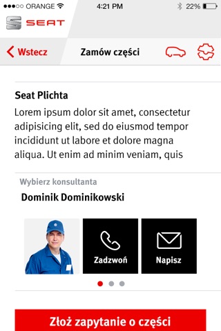 Seat Plichta screenshot 4
