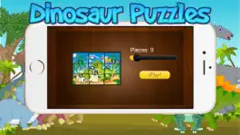 Game screenshot Dinosaur Jigsaw Puzzle Kids 7 to 2 years Old Games hack