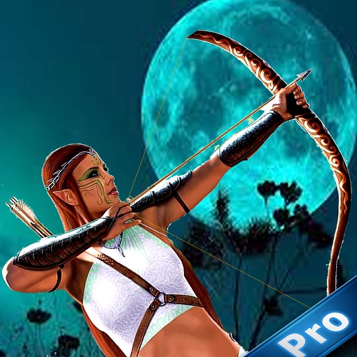 Archery Moon Girl:Amazing Tap Tournement Pro icon