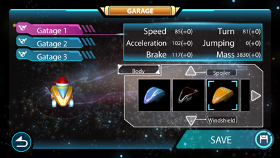Screenshot #3 pour Space Racer