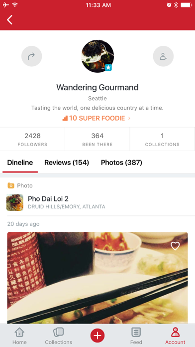 Screenshots of Urbanspoon - Restaurant & Food Reviews for iPhone