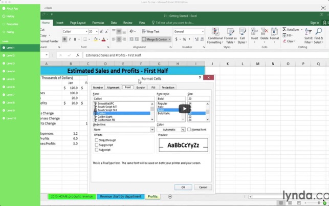 Learn To Use - Microsoft Excel 2016 Edition(圖3)-速報App