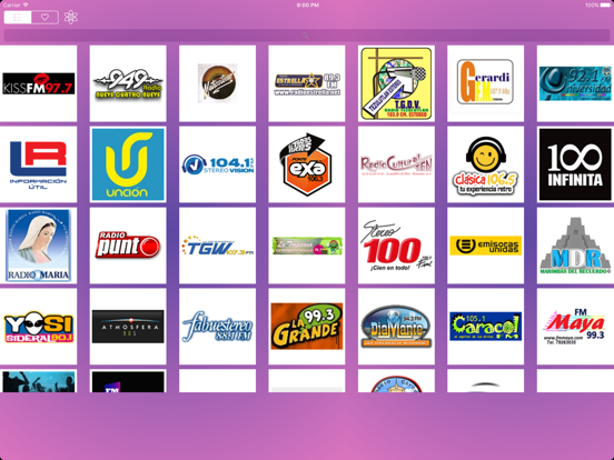 Radio Guatemala iPad screenshot 4 - Entertainment app