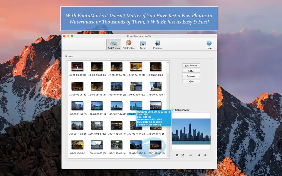 PhotoMarks 4.1 Screenshot 1