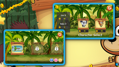 Screenshot #3 pour Banana Zoo Adventure Kong - Animal running  game for kids