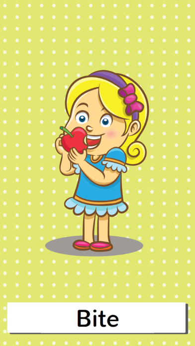 Screenshot #3 pour Baby Learn Verbs Flashcards: English Vocabulary Learning